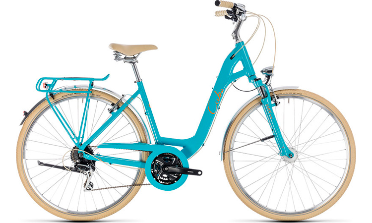 Фотографія Велосипед Cube Ella Ride 28" (2020) 2020 блакитний